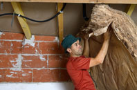 Over Burrow tapered roof insulation